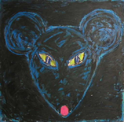 Mean Blue Mouse